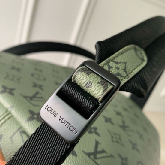 Perfette Qualità Repliche Zaino Louis Vuitton Discovery PM Tela monogramma verde M46802 Imitazione