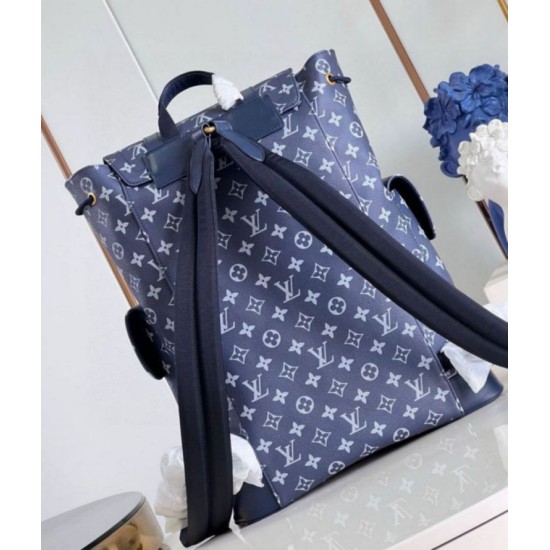 Miglior Falso Zaino Louis Vuitton Christopher MM Zaino Monogram Bleach Canvas M46805 Economiche Premium