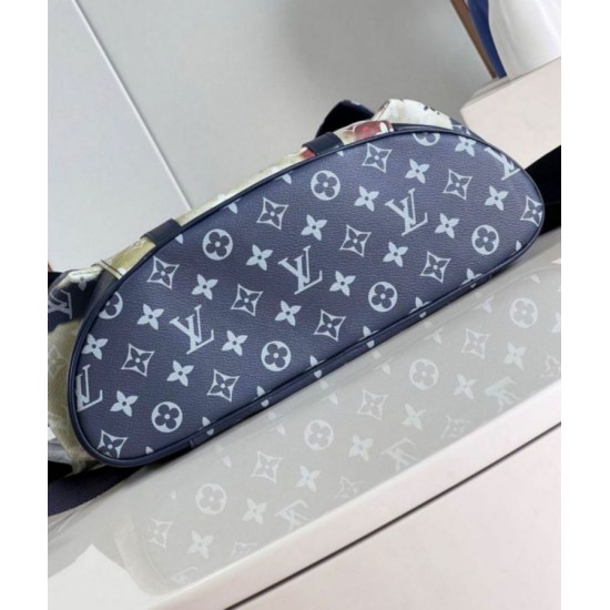 Miglior Falso Zaino Louis Vuitton Christopher MM Zaino Monogram Bleach Canvas M46805 Economiche Premium