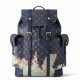Miglior Falso Zaino Louis Vuitton Christopher MM Zaino Monogram Bleach Canvas M46805 Economiche Premium