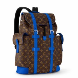 Migliore Repliche Zaino Louis Vuitton Christopher MM Zaino Monogram Macassar Canvas M46813 Economiche Outlet Online