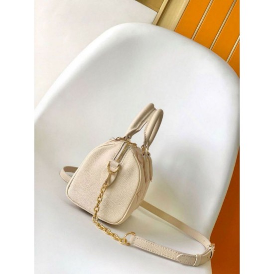 Replica perfetta Borsa Louis Vuitton Speedy Bandouliere 20 Monogram Empreinte M46875 Imitazione Outlet Online