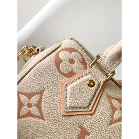 Replica perfetta Borsa Louis Vuitton Speedy Bandouliere 20 Monogram Empreinte M46875 Imitazione Outlet Online