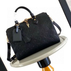 Miglior Falso Borsa Louis Vuitton Speedy Soft 30 Monogram Empreinte M47186 Economiche Premium