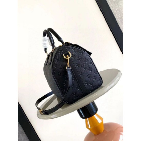 Miglior Falso Borsa Louis Vuitton Speedy Soft 30 Monogram Empreinte M47186 Economiche Premium