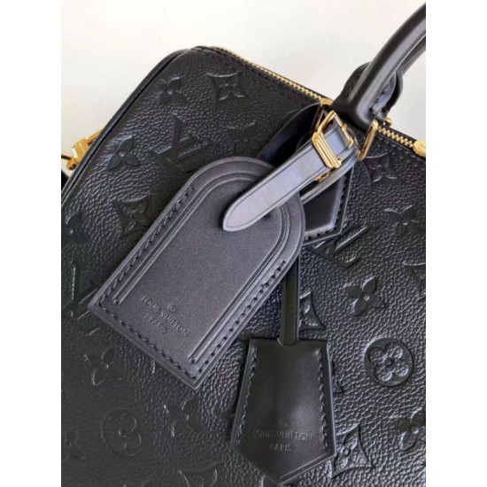 Miglior Falso Borsa Louis Vuitton Speedy Soft 30 Monogram Empreinte M47186 Economiche Premium