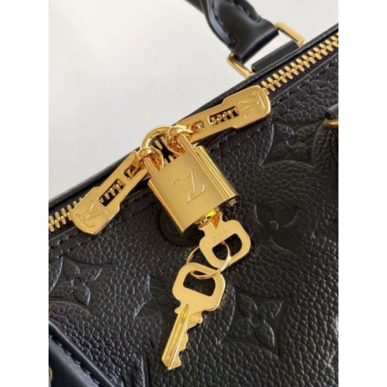 Miglior Falso Borsa Louis Vuitton Speedy Soft 30 Monogram Empreinte M47186 Economiche Premium