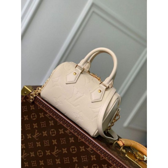 Migliore Repliche Borsa Louis Vuitton Speedy Bandouliere 20 Monogram Empreinte M58954 Economiche Outlet Online