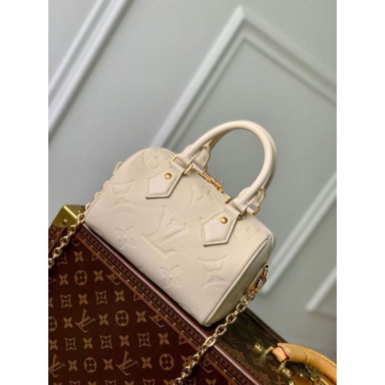 Migliore Repliche Borsa Louis Vuitton Speedy Bandouliere 20 Monogram Empreinte M58954 Economiche Outlet Online