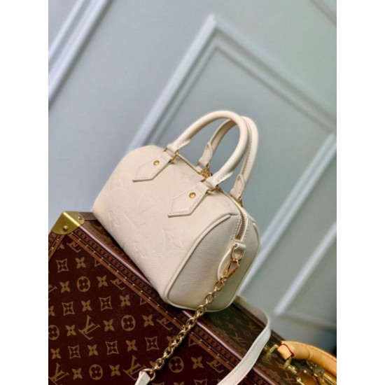 Migliore Repliche Borsa Louis Vuitton Speedy Bandouliere 20 Monogram Empreinte M58954 Economiche Outlet Online