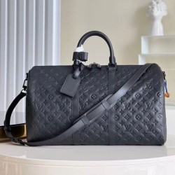 Migliore Repliche Louis Vuitton Keepall Bandouliere 50 Borsa Taurillon Monogram M59025 Economiche Outlet Online