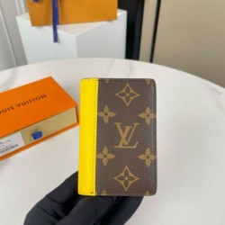 Miglior Falso Louis Vuitton Pocket Organizer Monogram Macassar Canvas M82955 Economiche Premium