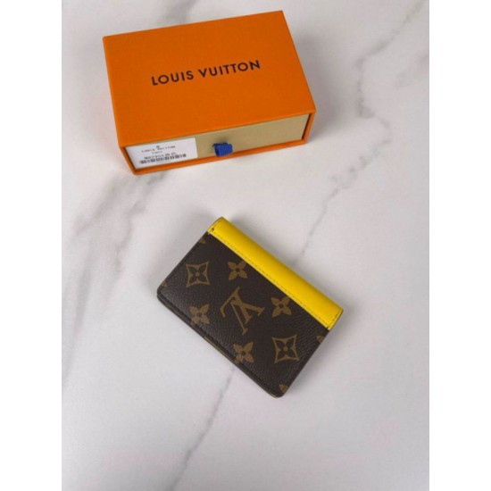 Miglior Falso Louis Vuitton Pocket Organizer Monogram Macassar Canvas M82955 Economiche Premium