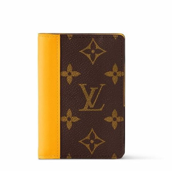 Miglior Falso Louis Vuitton Pocket Organizer Monogram Macassar Canvas M82955 Economiche Premium