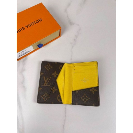 Miglior Falso Louis Vuitton Pocket Organizer Monogram Macassar Canvas M82955 Economiche Premium