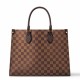 Miglior Falso Borsa Louis Vuitton OnTheGo MM Damier Ebene Tela N00065 Economiche Premium
