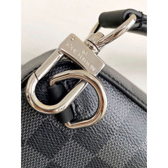Replica perfetta Borsa a tracolla Louis Vuitton Avenue Damier Graphite Canvas N45302 Imitazione Outlet Online