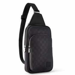 Perfette Qualità Repliche Borsa a tracolla Louis Vuitton Avenue NM Damier Infini N45303 Imitazione