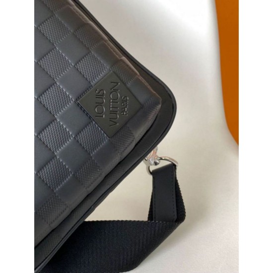 Perfette Qualità Repliche Borsa a tracolla Louis Vuitton Avenue NM Damier Infini N45303 Imitazione