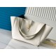 Replica perfetta YSL Saint Laurent LE 5 A 7 Borsa Tote Bea Bianca Granulata Imitazione Outlet Online