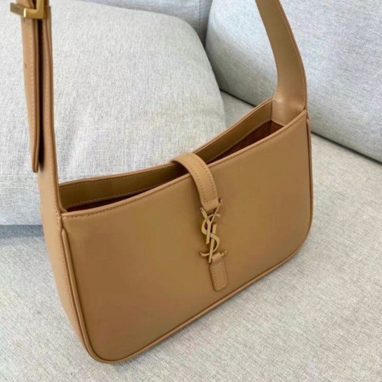 Perfette Qualità Repliche YSL Saint Laurent Le 5 À 7 Borsa Hobo Marrone Imitazione