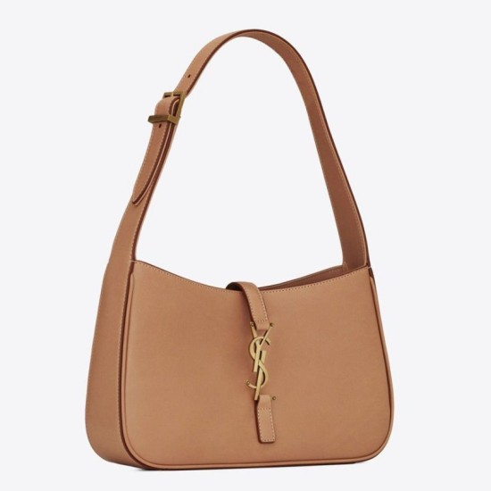 Perfette Qualità Repliche YSL Saint Laurent Le 5 À 7 Borsa Hobo Marrone Imitazione