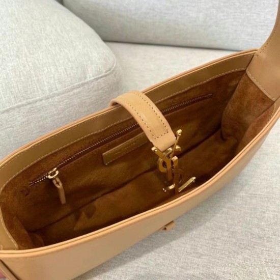 Perfette Qualità Repliche YSL Saint Laurent Le 5 À 7 Borsa Hobo Marrone Imitazione