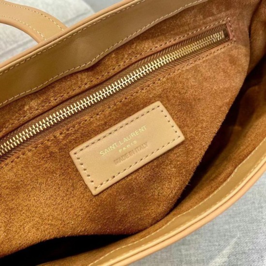 Perfette Qualità Repliche YSL Saint Laurent Le 5 À 7 Borsa Hobo Marrone Imitazione
