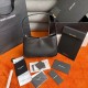 Migliore Repliche YSL Saint Laurent Le 5 à 7 Borsa Hobo Nera Economiche Outlet Online
