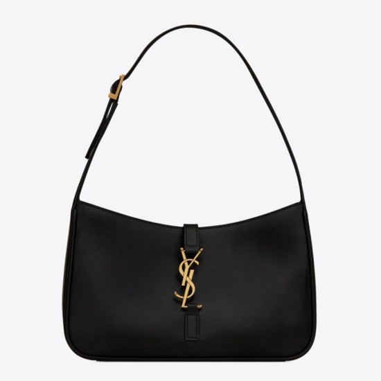 Migliore Repliche YSL Saint Laurent Le 5 à 7 Borsa Hobo Nera Economiche Outlet Online