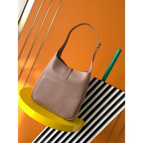 Miglior Falso YSL Saint Laurent Le 5 À 7 Borsa A Tracolla Piccola Morbida Beige Economiche Premium