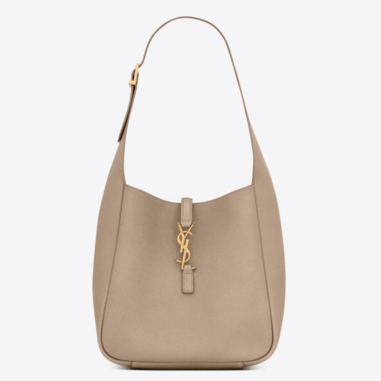 Miglior Falso YSL Saint Laurent Le 5 À 7 Borsa A Tracolla Piccola Morbida Beige Economiche Premium