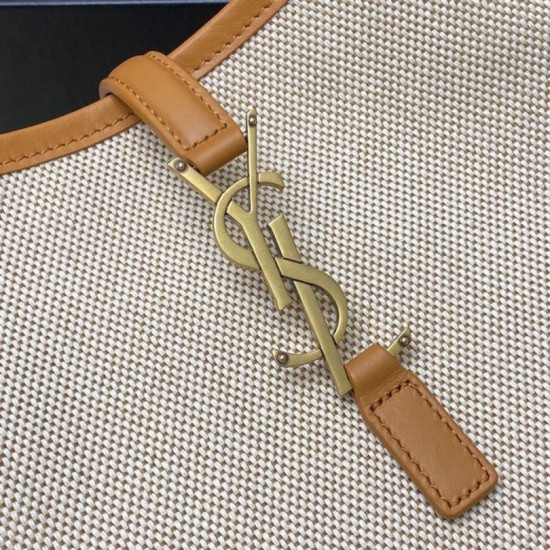 Replica perfetta YSL Saint Laurent Le 5 À 7 Borsa A Tracolla Piccola Tela e Imitazione Outlet Online