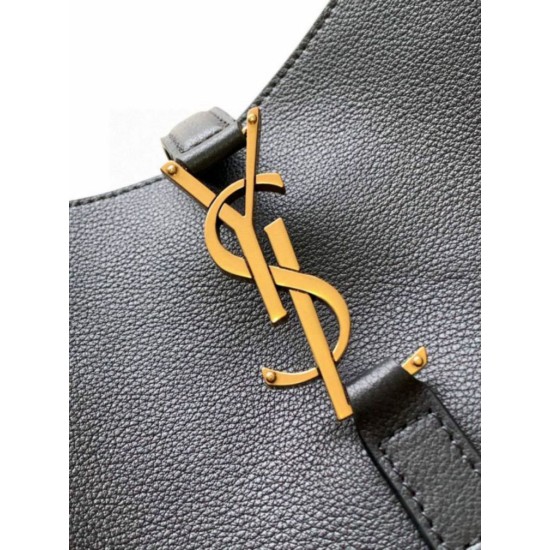 Replica perfetta YSL Saint Laurent Le 5 À 7 Borsa A Tracolla Grande Morbida Nera Imitazione Outlet Online