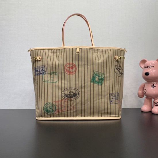 Perfette Qualità Repliche Borsa Louis Vuitton Neverfull Bandoulière Inside Out GM M11948 Imitazione