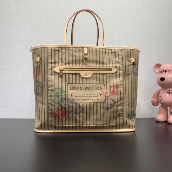 Perfette Qualità Repliche Borsa Louis Vuitton Neverfull Bandoulière Inside Out GM M11948 Imitazione