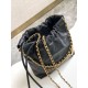 Repliche Borsa Mini Chanel 22 Pelle di Vitello Lucida AS3980 Nera Imitazioni False Online