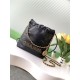 Repliche Borsa Mini Chanel 22 Pelle di Vitello Lucida AS3980 Nera Imitazioni False Online