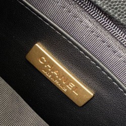Repliche Zaino Vintage Chanel 25B Pelle di Vitello Granata AS5715 Nero Imitazioni False Online