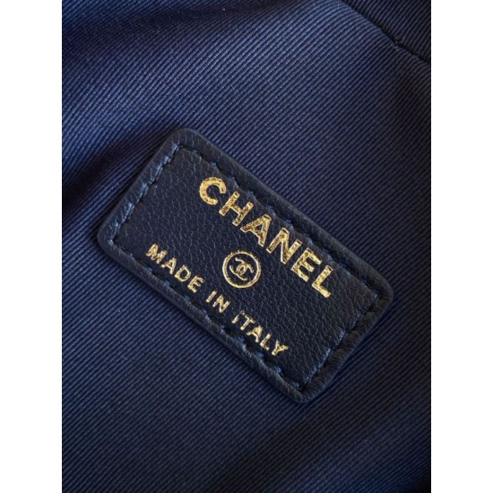 Repliche Borsa a Mano Chanel con Catena a Forma di Cuore AP2784 Nera Imitazioni False Online