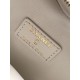 Repliche Borsa a Mano Chanel con Catena a Forma di Cuore AP2784 Bianca Imitazioni False Online