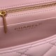 Repliche Borsa Mini Flap Chanel AS5758 Rosa Imitazioni False Online