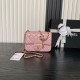 Repliche Borsa Mini Flap Chanel AS5758 Rosa Imitazioni False Online