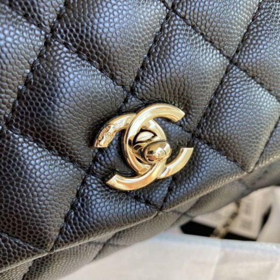 Replica Borsa a Mano Chanel con Manico Superiore AS2215 Nera Imitazioni False Repliche Borsa a Mano Chanel con Manico Superiore AS2215 Nera Imitazioni False Online