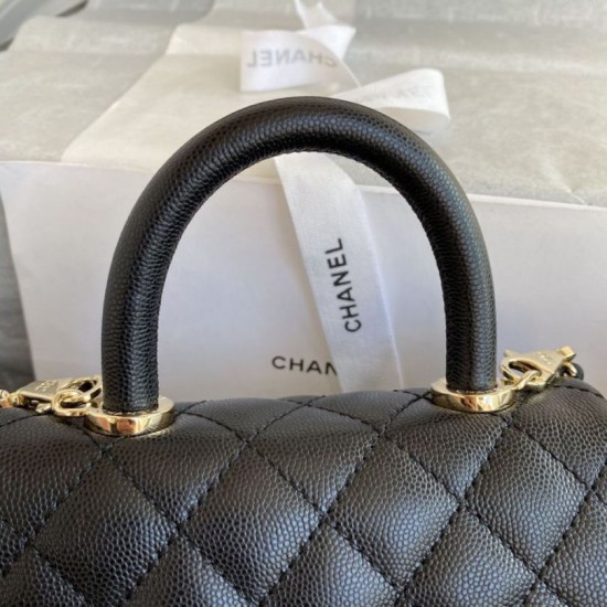 Replica Borsa a Mano Chanel con Manico Superiore AS2215 Nera Imitazioni False Repliche Borsa a Mano Chanel con Manico Superiore AS2215 Nera Imitazioni False Online