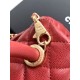 Repliche Borsa a Mano Chanel con Manico Superiore AS2215 Rosso Imitazioni False Online
