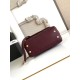 Repliche Borsa Chanel con patta e manico superiore AS2215 Borgogna Imitazioni False Online