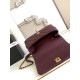 Repliche Borsa Chanel con patta e manico superiore AS2215 Borgogna Imitazioni False Online