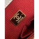 Repliche Borsa Chanel con patta e manico superiore AS2215 Azzurro Imitazioni False Online