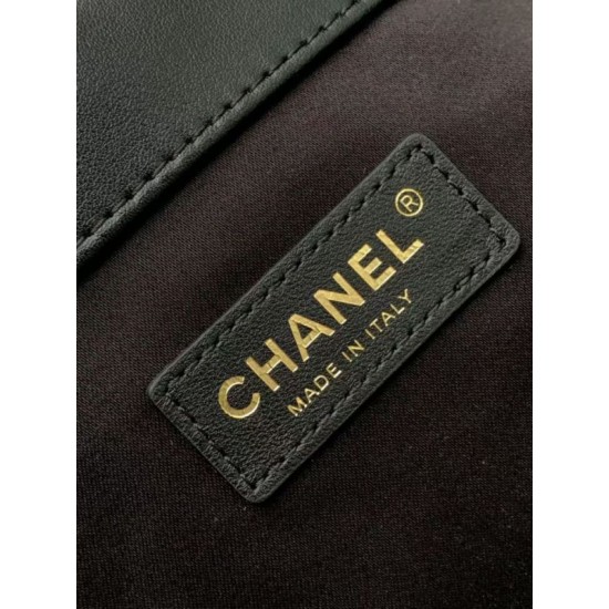 Repliche Borsa Chanel Maxi Shopping Tote AS5463 Nero Imitazioni False Online